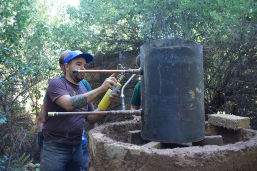 Rocket Stove Benches — natural building